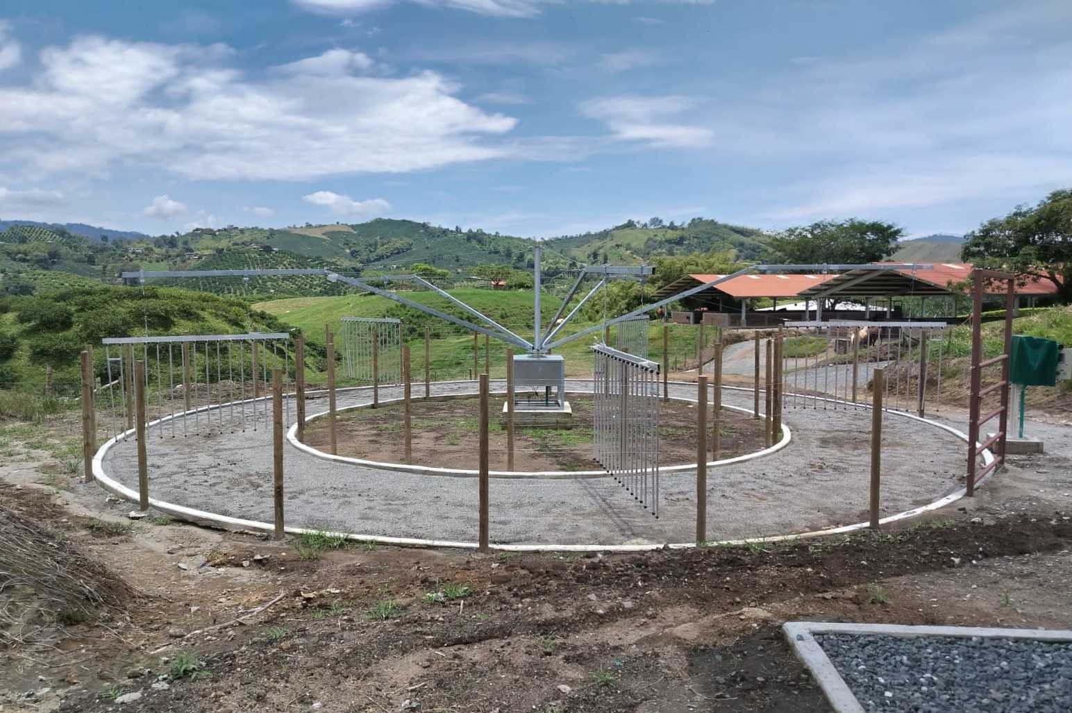 Instalaciones del Criadero Ticuana en Chinchiná, Caldas